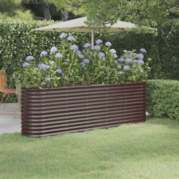 Gossi strat inaltat gradina 224x40x68 cm otel vopsit electrostatic