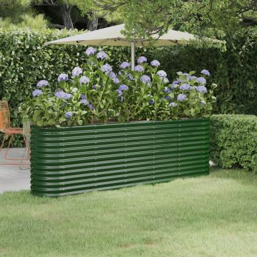 Gossi strat inaltat gradina 224x40x68 cm otel vopsit electrostatic