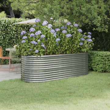 Gossi strat inaltat gradina 224x80x68 cm otel vopsit electrostatic
