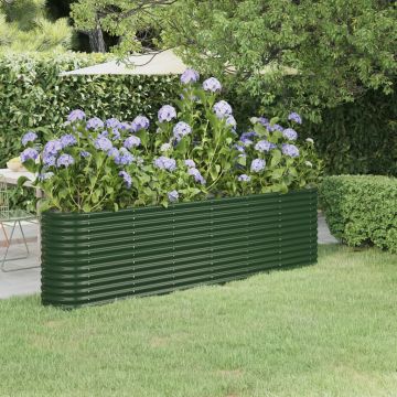 Gossi strat inaltat gradina 260x40x68 cm otel vopsit electrostatic
