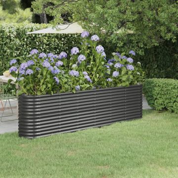 Gossi strat inaltat gradina 260x40x68 cm otel vopsit electrostatic
