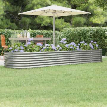 Gossi strat inaltat gradina 296x80x36 cm otel vopsit electrostatic