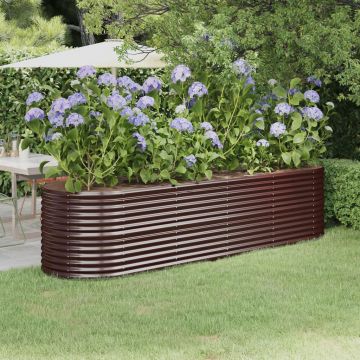Gossi strat inaltat gradina 296x80x68 cm otel vopsit electrostatic