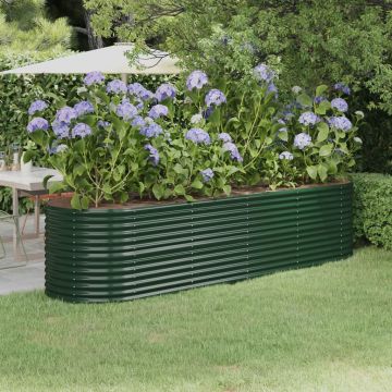 Gossi strat inaltat gradina 296x80x68 cm otel vopsit electrostatic