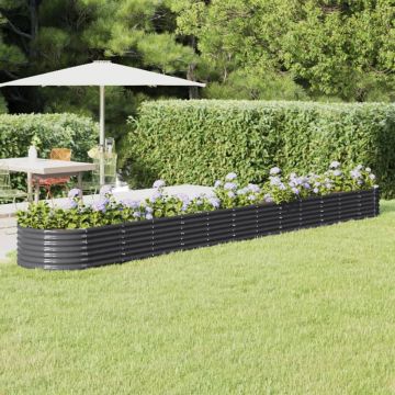 Gossi strat inaltat gradina 512x80x36 cm otel vopsit electrostatic