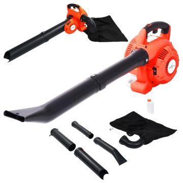 Gossi suflanta de frunze 3-in-1 cu benzina 26 cc, portocaliu