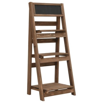 Gossi suport de plante, 3 niveluri, 40x30x90 cm, lemn masiv de brad