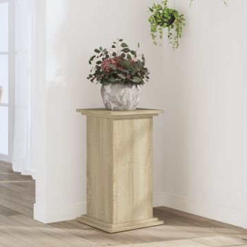 Gossi suport de plante, stejar sonoma, 33x33x60 cm, lemn prelucrat