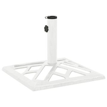 Gossi suport de umbrela, alb, 44x44x31, fonta