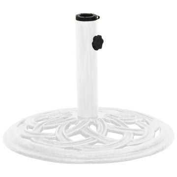 Gossi suport de umbrela, alb, 44x44x31, fonta
