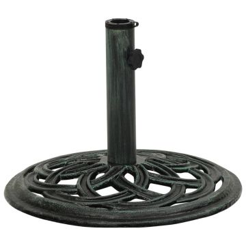 Gossi suport de umbrela, verde, 44x44x31, fonta