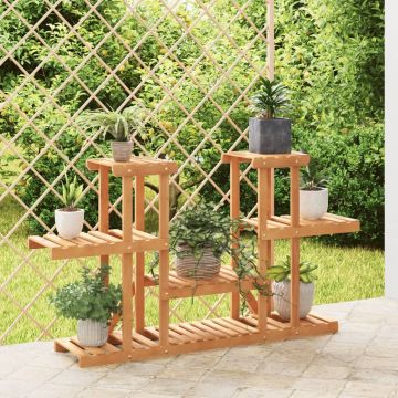 Gossi suport pentru flori, 110x25x73 cm, lemn masiv de brad