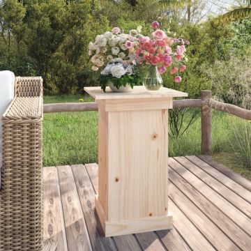 Gossi suport pentru flori, 40x40x60 cm, lemn masiv de pin