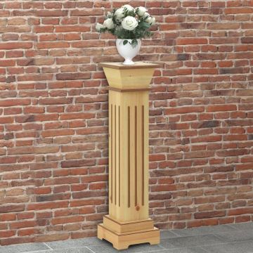 Gossi suport plante clasic in forma stalp patrat lemn 17x17x66 cm mdf