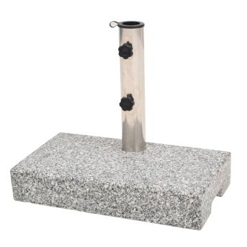 Gossi suport umbrela de soare granit dreptunghiular 25 kg