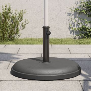 Gossi suport umbrela pentru stalpi Ø32/35/38 mm, 25 kg, rotund