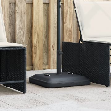 Gossi suport umbrela pentru stalpi Ø38 / 48 mm, 27 kg, patrat