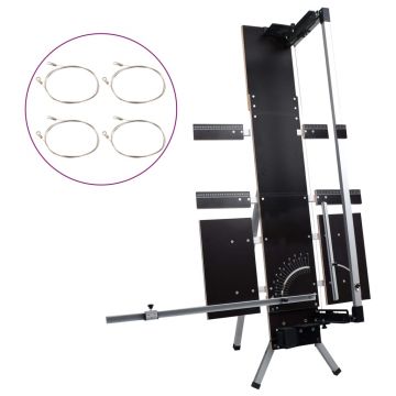 Gossi taietor de spuma cu picioare din aluminiu, 200 w