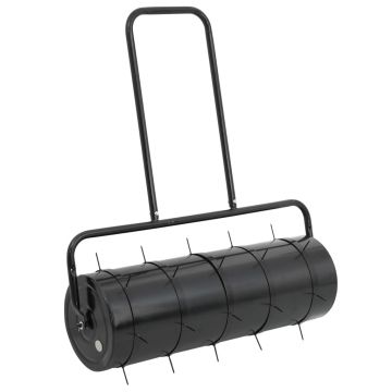 Gossi tavalug gazon de gradina cleme de aerisire negru 63 l fier/otel