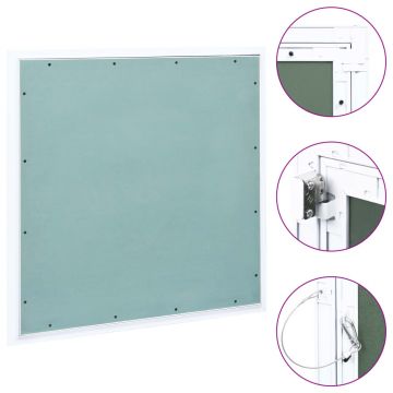 Gossi trapa de acces din gips-carton, cadru de aluminiu, 600 x 600 mm