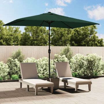 Gossi umbrela de soare dreptunghiulara 200 x 300 cm, verde