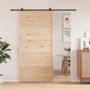 Gossi usa de hambar, 100x208 cm, lemn masiv de pin