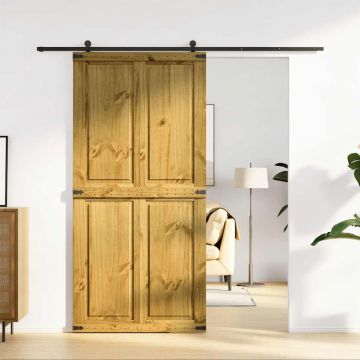 Gossi usa de hambar corona 100x210 cm din lemn masiv de pin