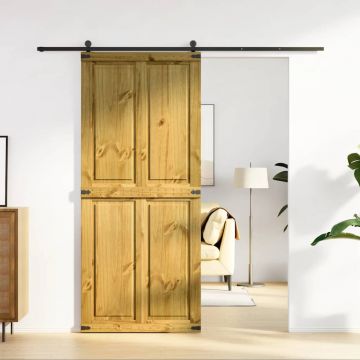 Gossi usa de hambar corona 90x210 cm din lemn masiv de pin