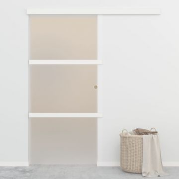 Gossi usa glisanta cu opritor silentios 90x205 cm sticla esg/aluminiu