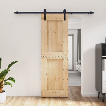 Gossi usa glisanta cu set de feronerie 70x210 cm, lemn masiv de pin