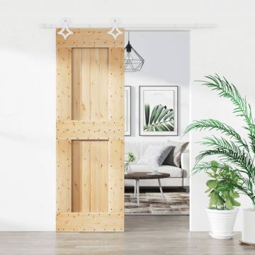 Gossi usa glisanta cu set de feronerie 70x210 cm, lemn masiv de pin