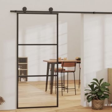 Gossi usa glisanta cu set feronerie, 90x205 cm, sticla esg/aluminiu