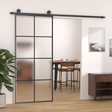 Gossi usa glisanta cu set feronerie, 90x205 cm, sticla esg/aluminiu