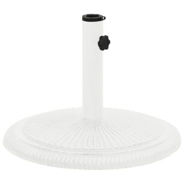 Gossi baza de umbrela, alb, 45x45x30, fonta