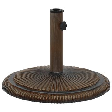 Gossi baza de umbrela, bronz, 45x45x30, fonta