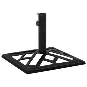 Gossi baza de umbrela, negru, 44x44x31, fonta