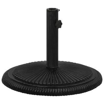 Gossi baza de umbrela, negru, 45x45x30, fonta