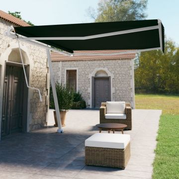 Gossi copertina autonoma retractabila automat, antracit, 400x350 cm