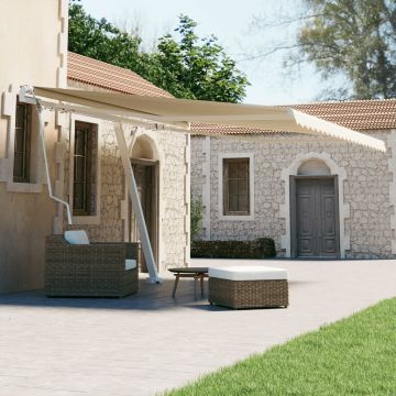 Gossi copertina autonoma retractabila automat, crem, 450x300 cm