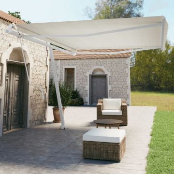 Gossi copertina autonoma retractabila automat, crem, 450x350 cm