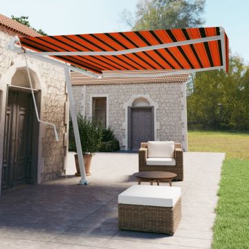 Gossi copertina autonoma retractabila automat oranj/maro 400x350 cm