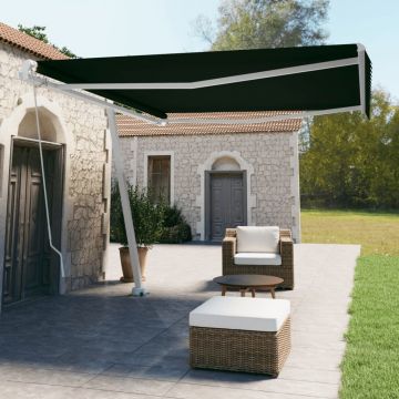Gossi copertina autonoma retractabila manual, antracit, 400x350 cm