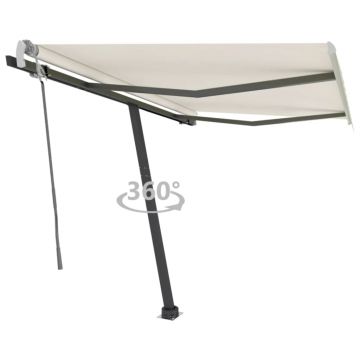 Gossi copertina autonoma retractabila manual, crem, 300x250 cm