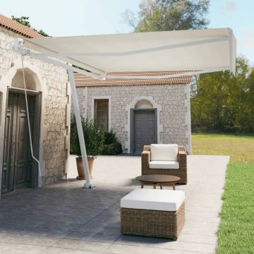 Gossi copertina autonoma retractabila manual, crem, 400x350 cm