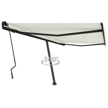 Gossi copertina autonoma retractabila manual, crem, 450x300 cm