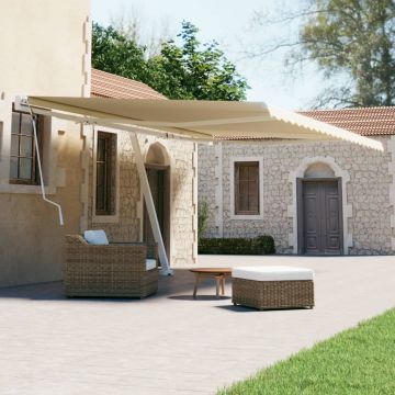 Gossi copertina autonoma retractabila manual, crem, 500x300 cm