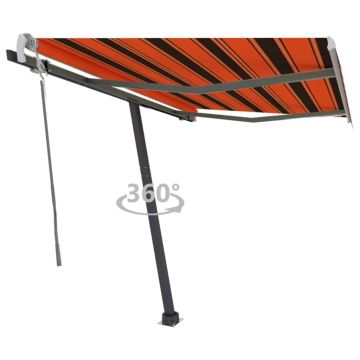 Gossi copertina autonoma retractabila manual, oranj&maro, 350x250 cm