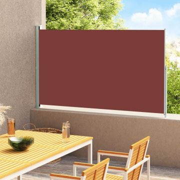 Gossi copertina laterala retractabila de terasa, maro, 180x300 cm