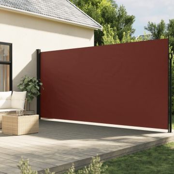 Gossi copertina laterala retractabila, maro, 220x600 cm