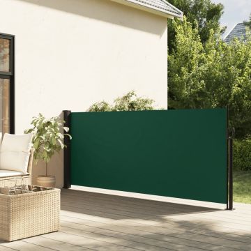 Gossi copertina laterala retractabila, verde inchis, 120x500 cm